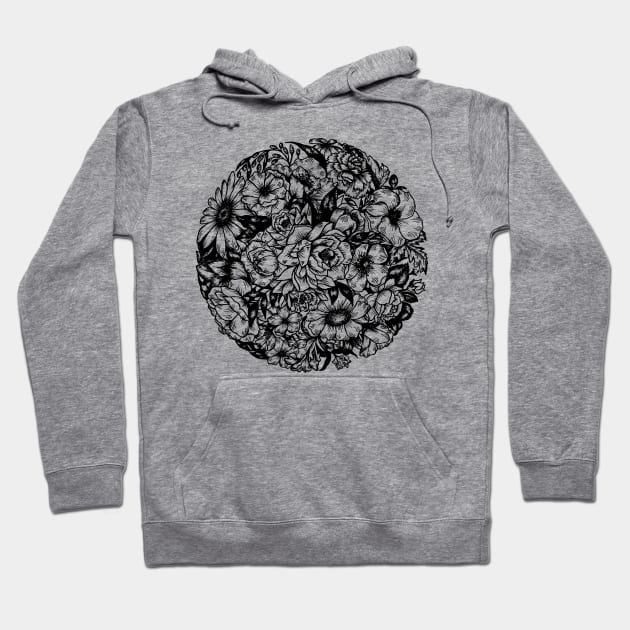 World of Flowers Hoodie by Akbaly